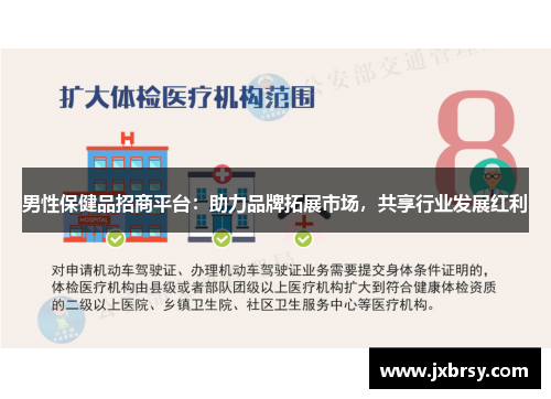 男性保健品招商平台：助力品牌拓展市场，共享行业发展红利